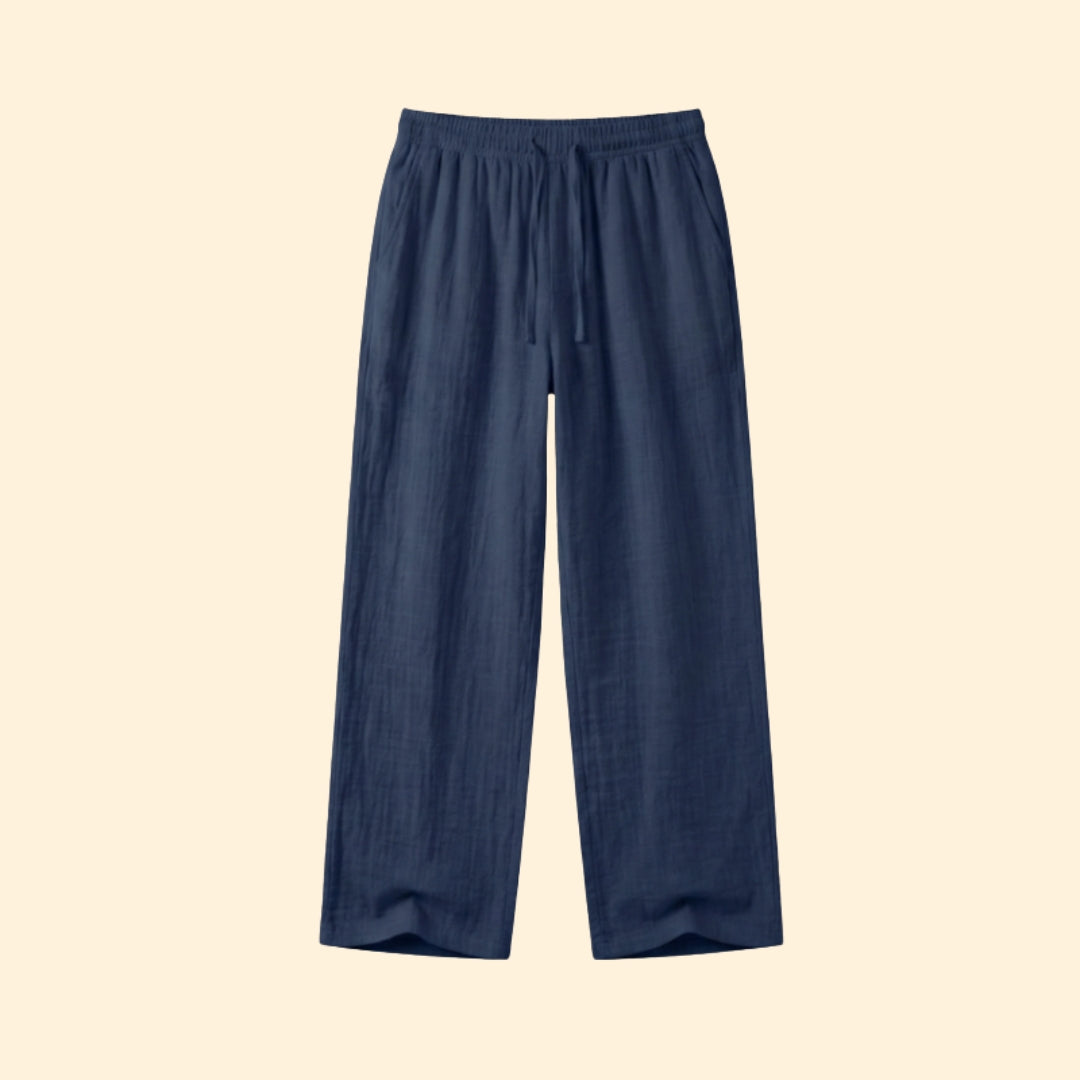 Men’s Loose Fit Trousers with Adjustable Waist