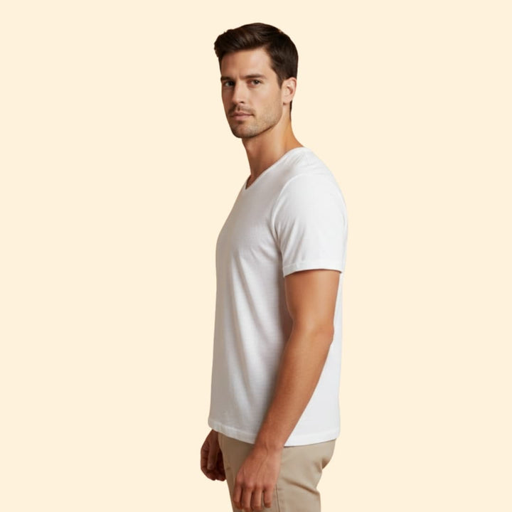Men’s Vintage Fit T-shirt with Contrast Trim