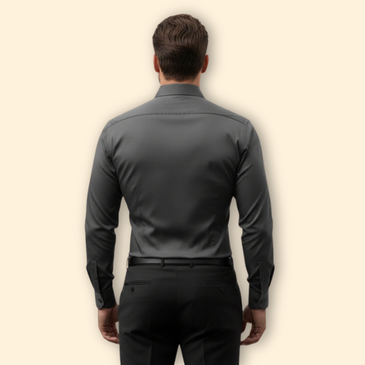 Men’s Slim Fit Shirt with Button Closure