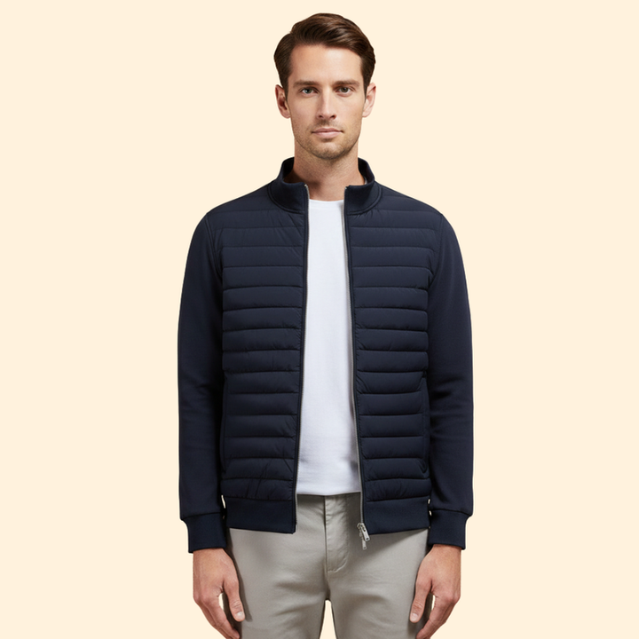 Men’s Zip-Up Bomber Jacket