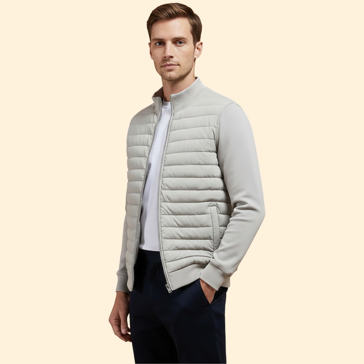 Men’s Zip-Up Bomber Jacket
