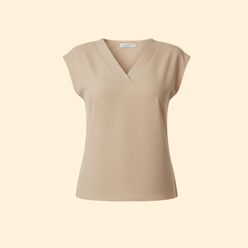 Women’s Casual Top with V-Neck