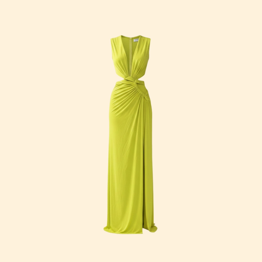 Women’s Cut-Out Dress with Side Slit