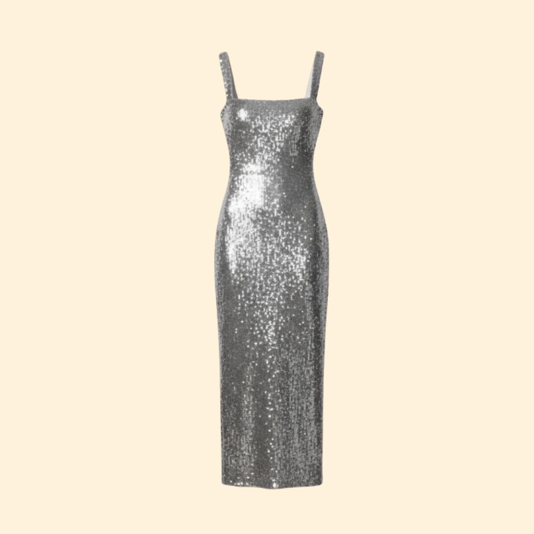 Women's Evening Dress Sequin Detailing