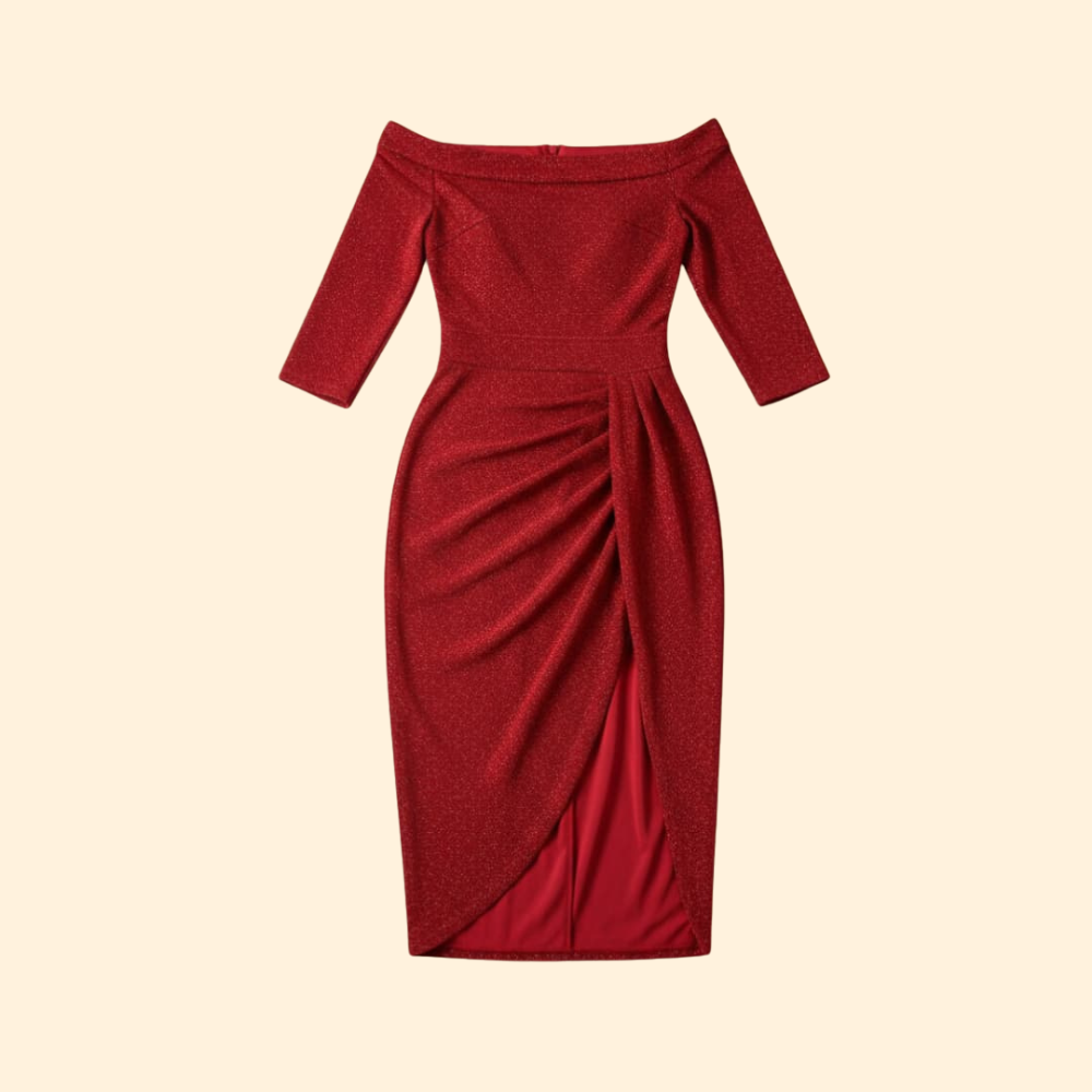 Women’s Glittering Wedding Guest Dress