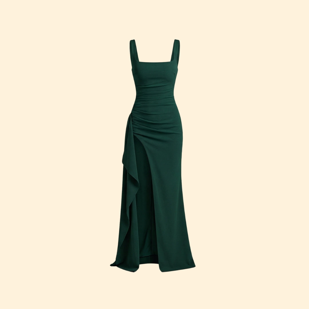 Women's Maxi Dress with High Side Slit