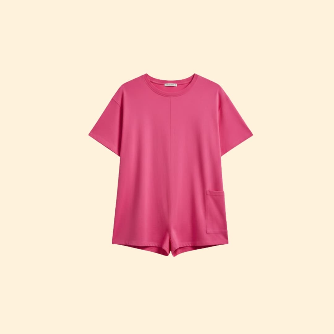 Women’s Oversized Jumpsuit with Pocket Detail