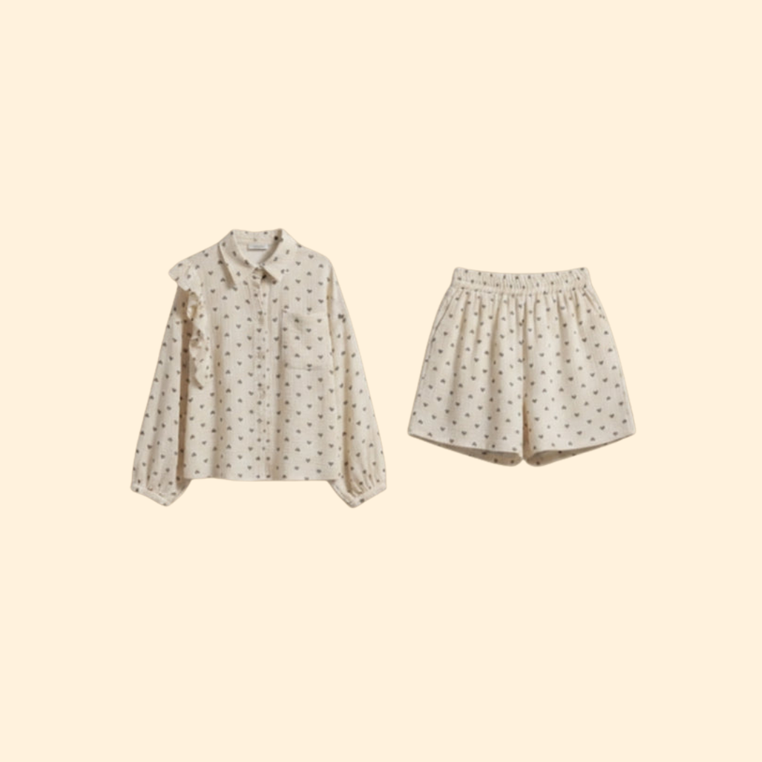 Women’s Shirt Dress with Ruffle Details