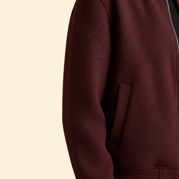 Women's Bomber Jacket with Practical Side Pockets