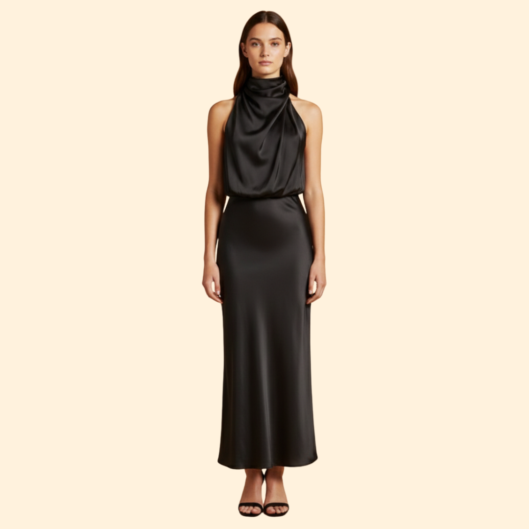 Women’s Elegant Satin Dress